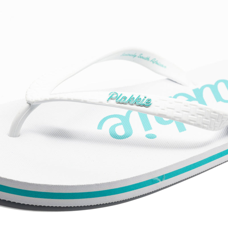 Plakkie Port Saint Johns (wit en mint)