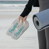 Plakkie Port Saint Johns (wit en mint)