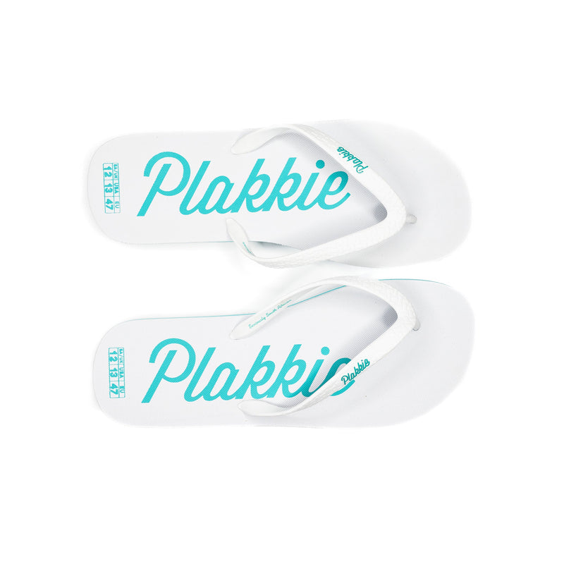Plakkie Port Saint Johns (wit en mint)