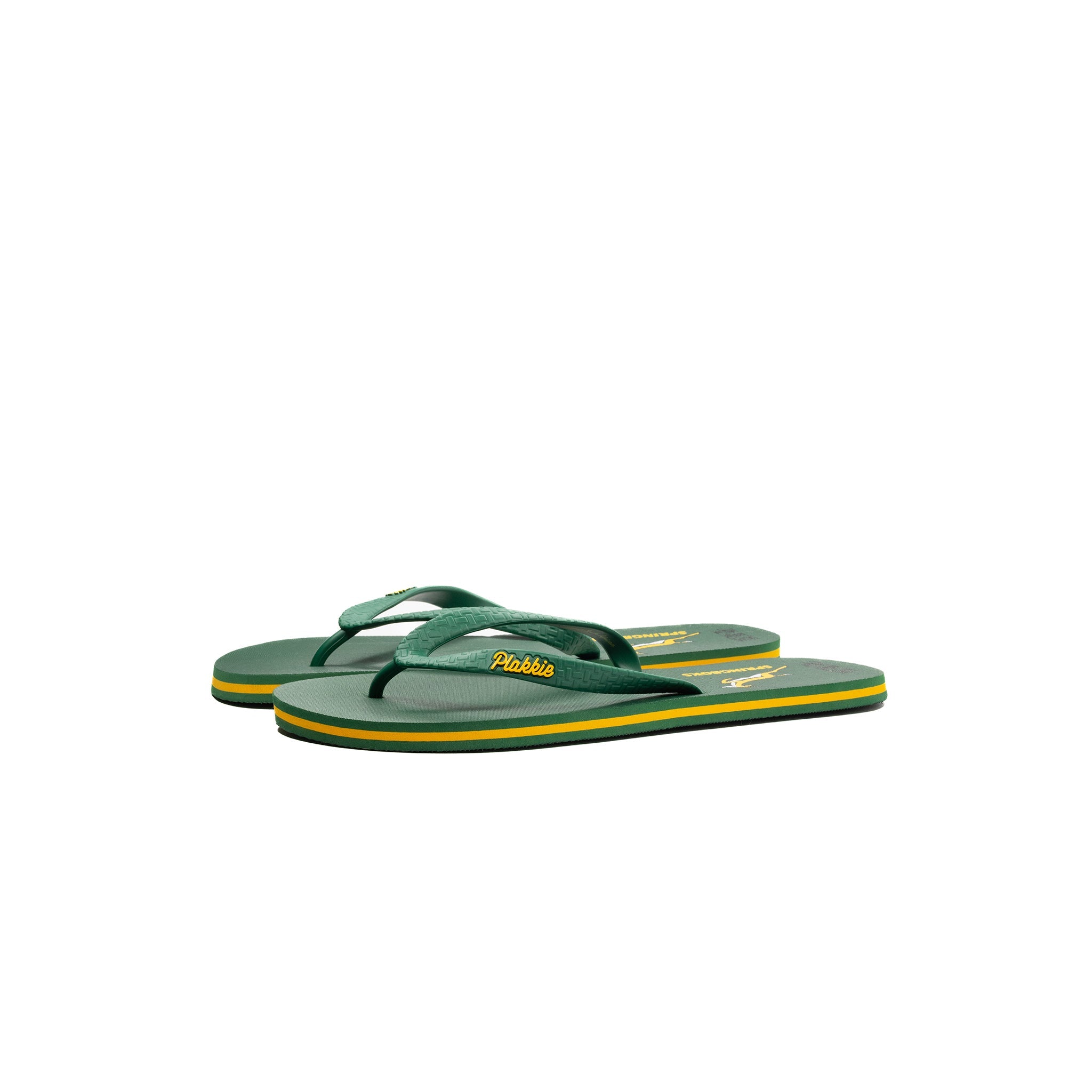 Plakkie Springbok (Green and Yellow) – Veldskoen Nederland