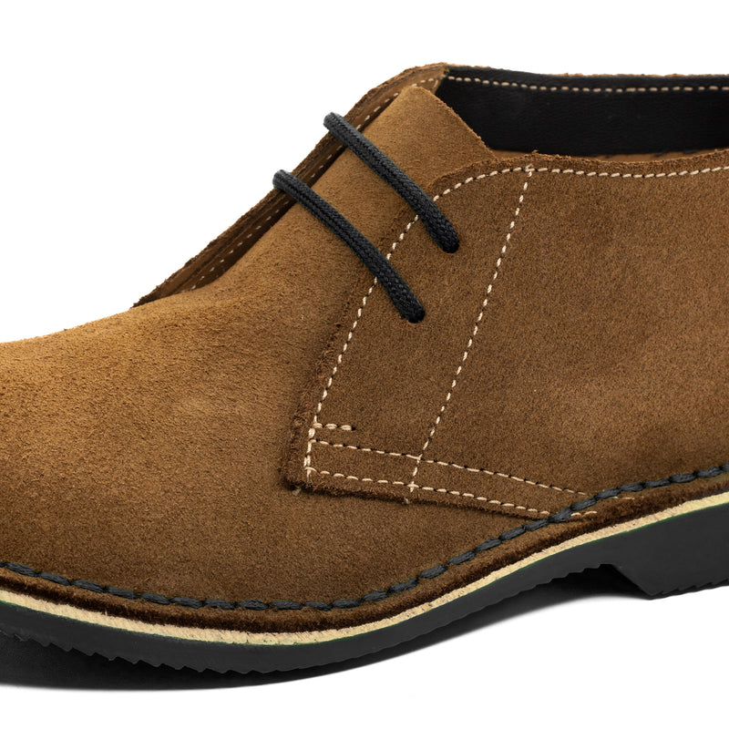 Heritage Schoen Safari zwarte zool