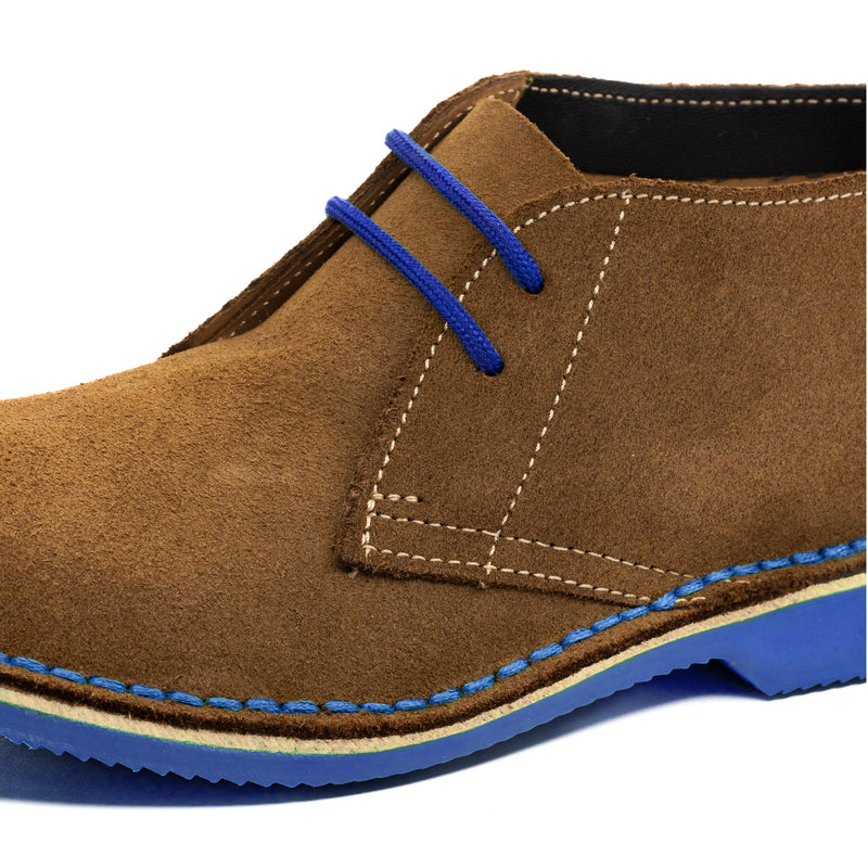 Heritage Schoen J-Bay blauwe zool