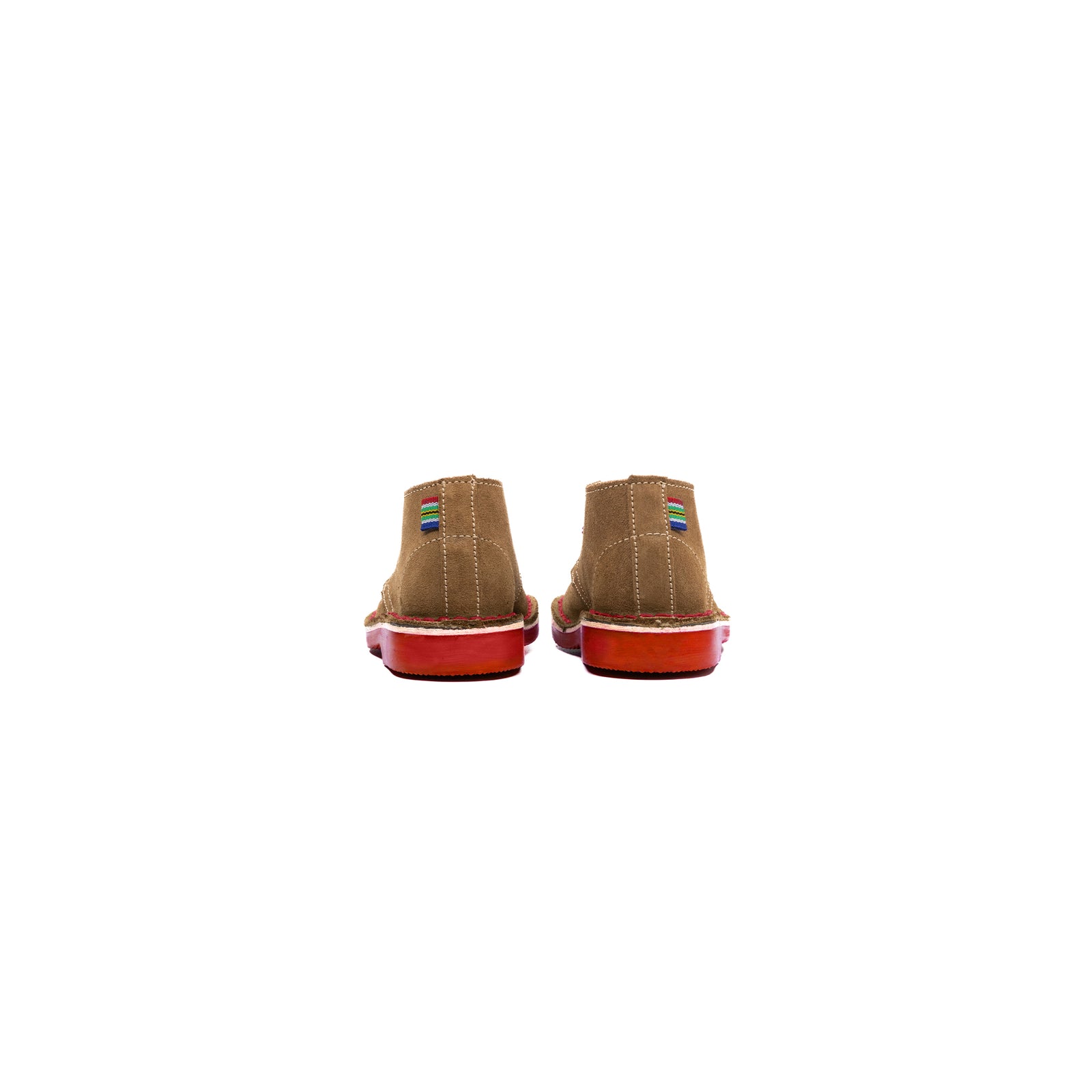 Veldskoen Traditional Heritage Leather Shoes Pinotage Red Sole US Mens 6 Women 8 Chelsea Boot Pinotage (Red Sole) – Veldskoen Shoes USA main image 2