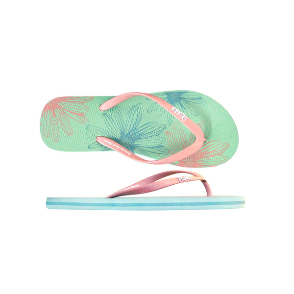 PLAKKIE WOMEN'S VICTORIA (GREEN AND DUSTY PINK) - €29,95