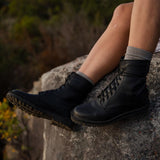 The Veldskoen MoveMe Ranger (Black sole. Black leather boot) - €189,95